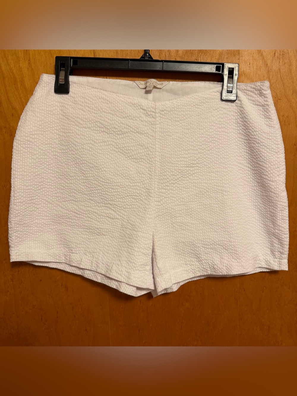 Royal standard Textured High-Waist White Women’s Shorts small